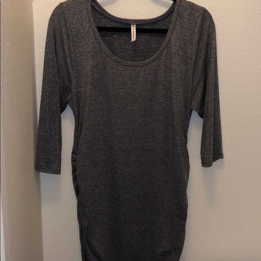 Fitted grey dress